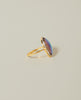 Crystal Cocktail Ring Gold