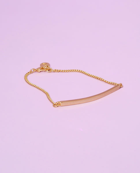 Bar Bracelet Gold