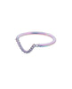 Midi Chain Ring Lilac