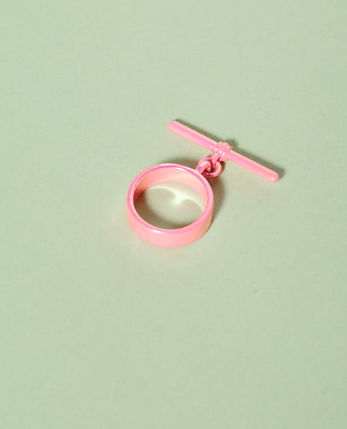 T-Bar Ring Pink